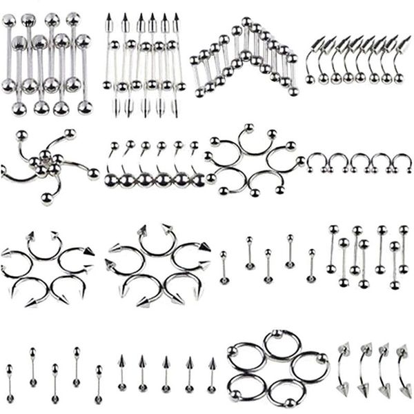 bath accessory set 85pcs wholesale body piercing kit stainless steel safety tongue navel belly nose nipple ring earrings mix accessaries
bath accessory set 85pcs wholesale body piercing kit stainless steel safety tongue navel belly nose nipple ring earrings mix accessaries