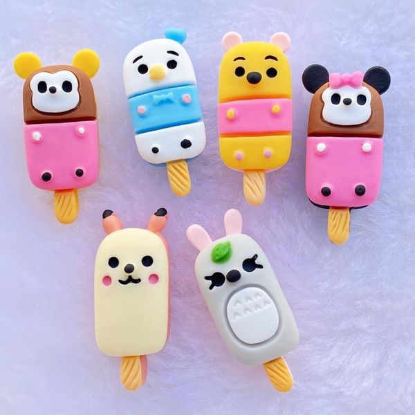 12/24pcs new mixed cute animal popsicle resin flatback cabochon scrapbook kawaii diy embellishments accessories e49
12/24pcs new mixed cute animal popsicle resin flatback cabochon scrapbook kawaii diy embellishments accessories e49