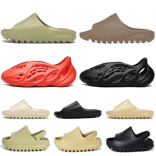 2020 fashion kanye west mens womens kids designer slides childrens slippers resin earth brown desert sand bone eva runner women, Black
2020 fashion kanye west mens womens kids designer slides childrens slippers resin earth brown desert sand bone eva runner women, Black