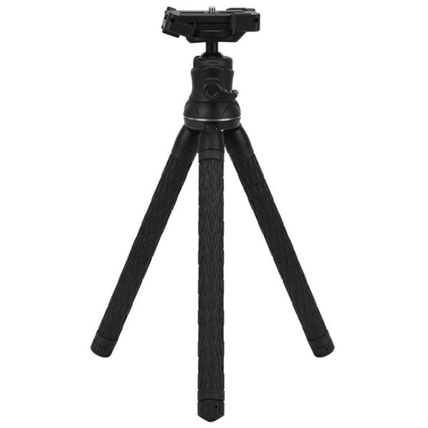7 sections stretchable desktripod with ball head multi-functional mobile phone clip for mirrorless camera
7 sections stretchable desktripod with ball head multi-functional mobile phone clip for mirrorless camera