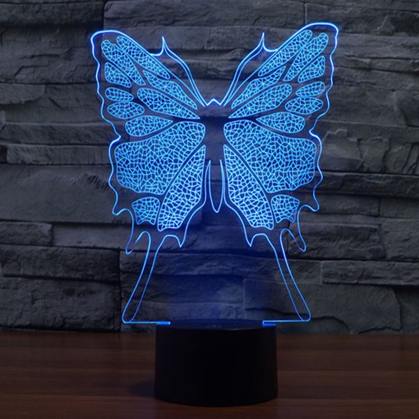 2021 new illusion led night light cartoon 3d butterfly 7 colors acrylic discoloration colorful atmosphere lamp novelty lighting m7wo
2021 new illusion led night light cartoon 3d butterfly 7 colors acrylic discoloration colorful atmosphere lamp novelty lighting m7wo