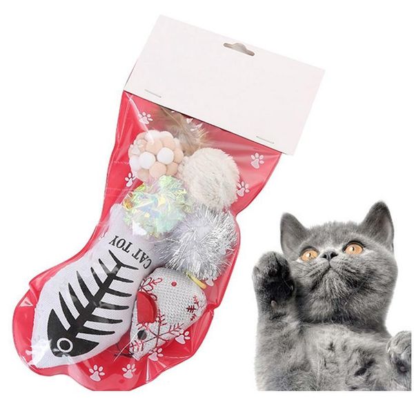 6pcs christmas cat toy ball plush feather fake fish mouse ball throwing toy funny interactive plush toy feather jllvzc
6pcs christmas cat toy ball plush feather fake fish mouse ball throwing toy funny interactive plush toy feather jllvzc