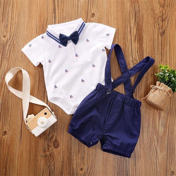 patpat new summer baby boys 0-1 years old gentlemanly anchor print and suspender shorts sets y200323, White
patpat new summer baby boys 0-1 years old gentlemanly anchor print and suspender shorts sets y200323, White