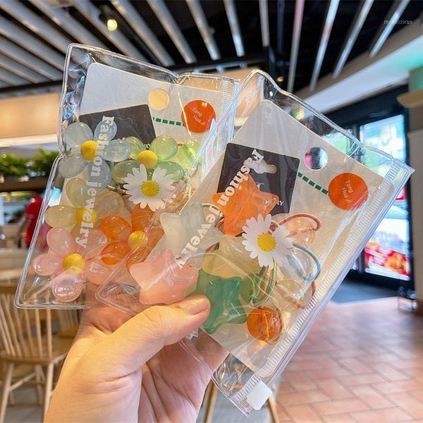 5 pcs/bag new cute cartoon jelly transparent beads rubber band hair rope sweet girl children fashion ponytail hair accessories1, Slivery;white
5 pcs/bag new cute cartoon jelly transparent beads rubber band hair rope sweet girl children fashion ponytail hair accessories1, Slivery;white