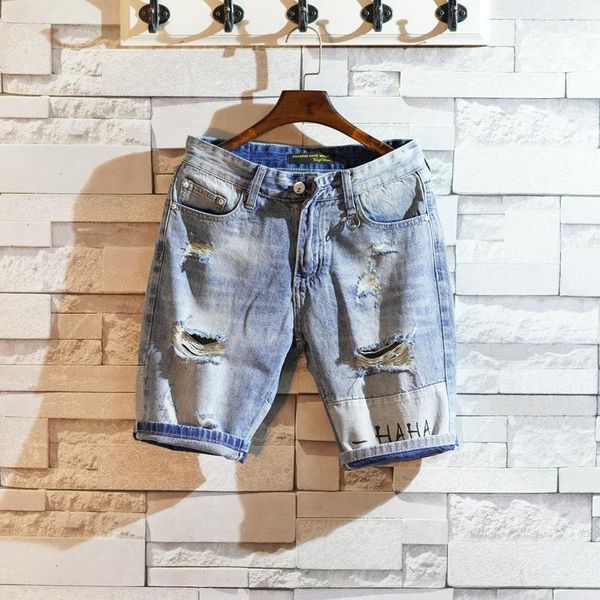 men's jeans wholesale 2021 ripped denim shorts men's brand summer loose korean trend thin section harajuku bf trousers horse short, Blue
men's jeans wholesale 2021 ripped denim shorts men's brand summer loose korean trend thin section harajuku bf trousers horse short, Blue