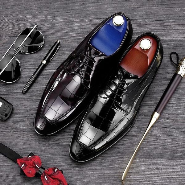 dress shoes fashion italian style pointed toe man formal genuine leather handmade party oxfords men's derby wedding flats ne431, Black
dress shoes fashion italian style pointed toe man formal genuine leather handmade party oxfords men's derby wedding flats ne431, Black