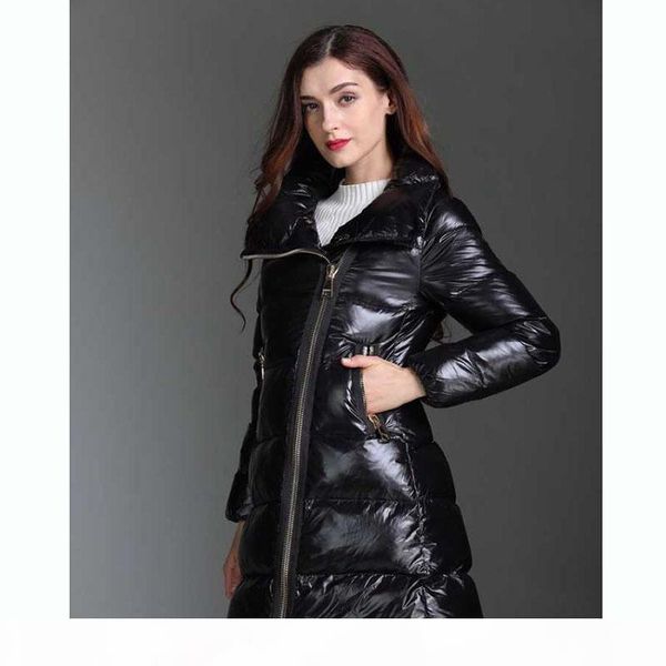 2017 новая мода зимняя женская длинная утолщение теплый диагональный стиль на молнии отвороты вниз, Black
2017 новая мода зимняя женская длинная утолщение теплый диагональный стиль на молнии отвороты вниз, Black