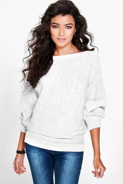 fashion casual lady long sleeve batwing sweater stylish comfortable elegant soft solid color jumper knitwear, White;black
fashion casual lady long sleeve batwing sweater stylish comfortable elegant soft solid color jumper knitwear, White;black