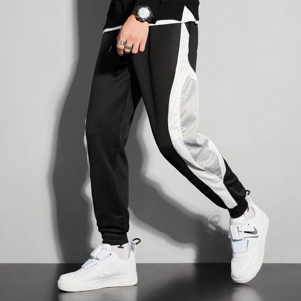 men's pants fashion harem men casual patchwork trousers spring autumn joggers sweatpants male fitness sport pant, Black
men's pants fashion harem men casual patchwork trousers spring autumn joggers sweatpants male fitness sport pant, Black