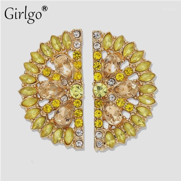 girlgo cute lemon big stud earrings for women 2020 crystal charm earring brincos wedding party gift friend wholesale1, Golden;silver
girlgo cute lemon big stud earrings for women 2020 crystal charm earring brincos wedding party gift friend wholesale1, Golden;silver