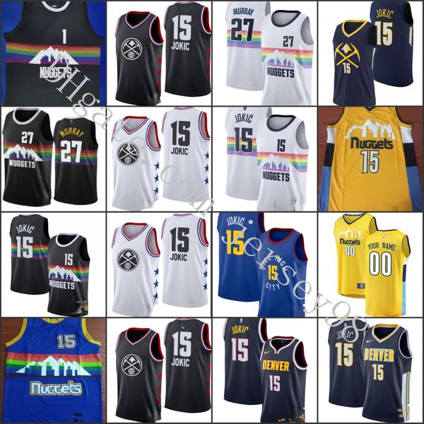 ncaadenver nuggets men 15 nikola 27 jamal murray craig jokic nba men basketball jerseys, Black
ncaadenver nuggets men 15 nikola 27 jamal murray craig jokic nba men basketball jerseys, Black