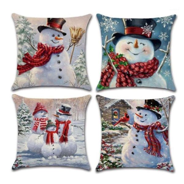 4pcs/set christmas decorative pillow case with polyester printing on christmas snowman square cushion cover1
4pcs/set christmas decorative pillow case with polyester printing on christmas snowman square cushion cover1