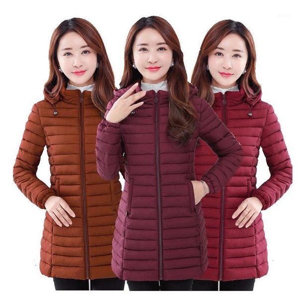 parkas female women winter coat thickening cotton jacket parkas for women winter long thick warm cotton hooded outwear size 7xl1, Black
parkas female women winter coat thickening cotton jacket parkas for women winter long thick warm cotton hooded outwear size 7xl1, Black