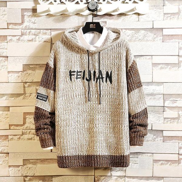 fashion korea with hooded sweaters for men's oversize pull -5xl 2020 long sleeves pullover spring autumn winter, White;black
fashion korea with hooded sweaters for men's oversize pull -5xl 2020 long sleeves pullover spring autumn winter, White;black