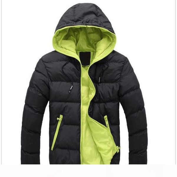 wholesale- hood winter jacket men warm winter down coat thick casual & fit hooded winter jacket homme 4 colors ing, Black
wholesale- hood winter jacket men warm winter down coat thick casual & fit hooded winter jacket homme 4 colors ing, Black