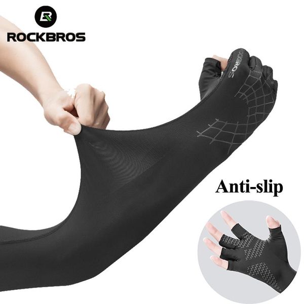 rockbros 2 in 1 sport arm sleeve glove breathable elasticity running hiking driving sleeves arms warmer glove for sun protection bbyvqt, Black
rockbros 2 in 1 sport arm sleeve glove breathable elasticity running hiking driving sleeves arms warmer glove for sun protection bbyvqt, Black