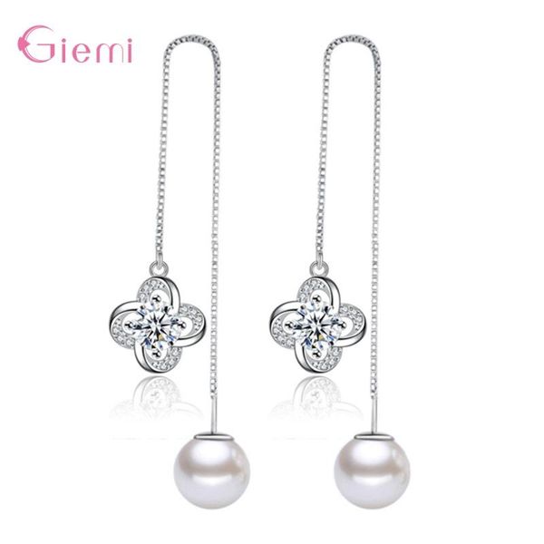 dangle & chandelier 925 sterling silver cubic zircon heart pearl long tassel earrings women wedding drop earring sparkling fashion jewelry
dangle & chandelier 925 sterling silver cubic zircon heart pearl long tassel earrings women wedding drop earring sparkling fashion jewelry