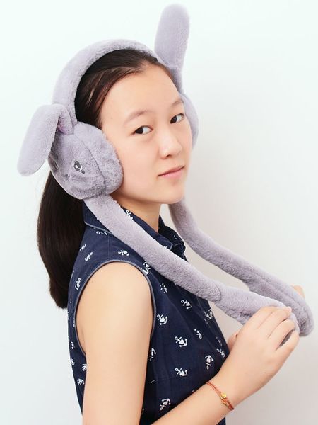 autumn warm for girls in lovely plush winter net red students antie ear lights flash earmuffs
autumn warm for girls in lovely plush winter net red students antie ear lights flash earmuffs
