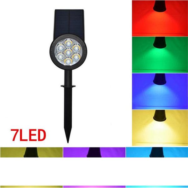 solar panel 7led spike spot light rgb spotlight landscape garden yard path lawn solar lamps outdoor grounding sun light
solar panel 7led spike spot light rgb spotlight landscape garden yard path lawn solar lamps outdoor grounding sun light
