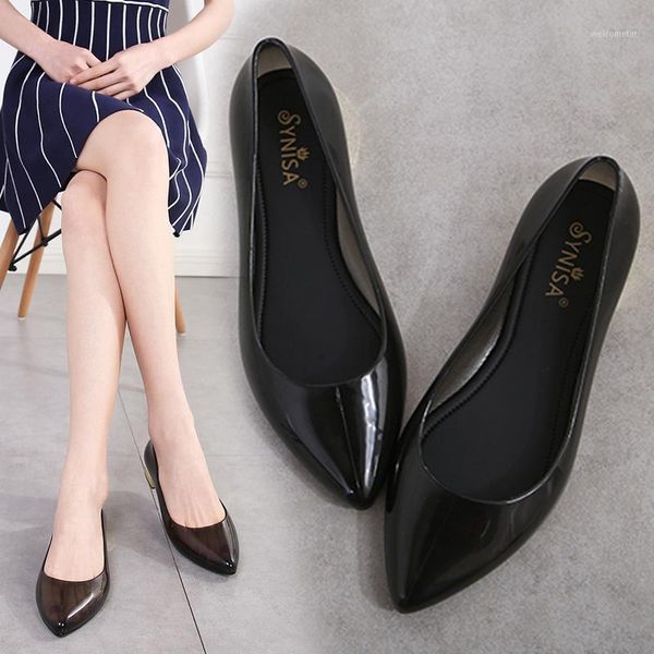 2020 summer new pointed pointed shallow mouth jelly shoes female fashion plastic sandals beach shoes non-slip1, Black
2020 summer new pointed pointed shallow mouth jelly shoes female fashion plastic sandals beach shoes non-slip1, Black