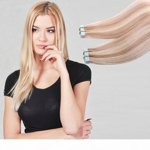 blonde mix color #27 #613 straight wave brazilian remy human tape in hair , 2.5g pcs 40 pcs lot skin weft human hair, Black
blonde mix color #27 #613 straight wave brazilian remy human tape in hair , 2.5g pcs 40 pcs lot skin weft human hair, Black