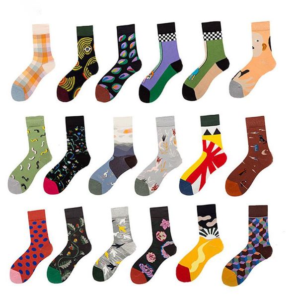 autumn and winter new arrived happy socks men funny art streetwear hip hop animals characters designer crew sock gift for men, Black
autumn and winter new arrived happy socks men funny art streetwear hip hop animals characters designer crew sock gift for men, Black