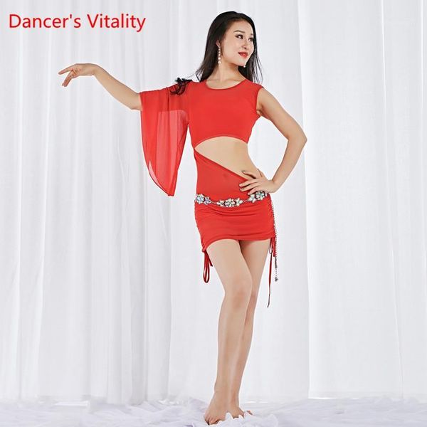 stage wear 2021 belly dancing clothes for women class long skirt elastic outfit milk fiber one shoulder dresses dancing1, Black;red
stage wear 2021 belly dancing clothes for women class long skirt elastic outfit milk fiber one shoulder dresses dancing1, Black;red