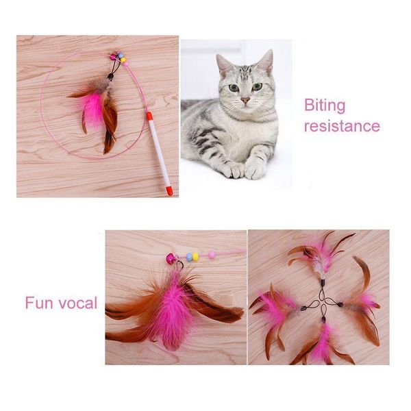 cats toy with bell steel wire feather cats teaser pet wand teasing cats sticks lb qylnvm
cats toy with bell steel wire feather cats teaser pet wand teasing cats sticks lb qylnvm