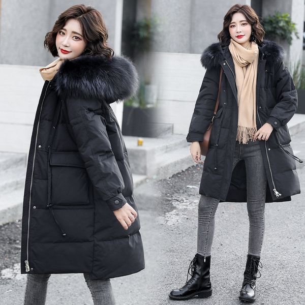 6ffu jacket white down coats down jacket hooded outdoor thicken warm snow wear winter, Black
6ffu jacket white down coats down jacket hooded outdoor thicken warm snow wear winter, Black