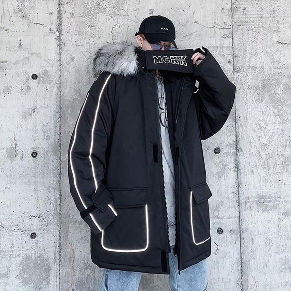 winter hip hop long fur jacket men streetwear harajuku track smiling face jacket japan style cotton coat casual 20201, Black
winter hip hop long fur jacket men streetwear harajuku track smiling face jacket japan style cotton coat casual 20201, Black
