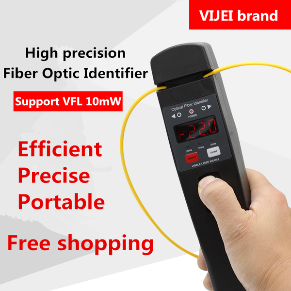 vijei 1906/1906a fiber optic identifier live fiber optical identifier with built in 10mw visual fault locator 750-1700nm sm mm
vijei 1906/1906a fiber optic identifier live fiber optical identifier with built in 10mw visual fault locator 750-1700nm sm mm