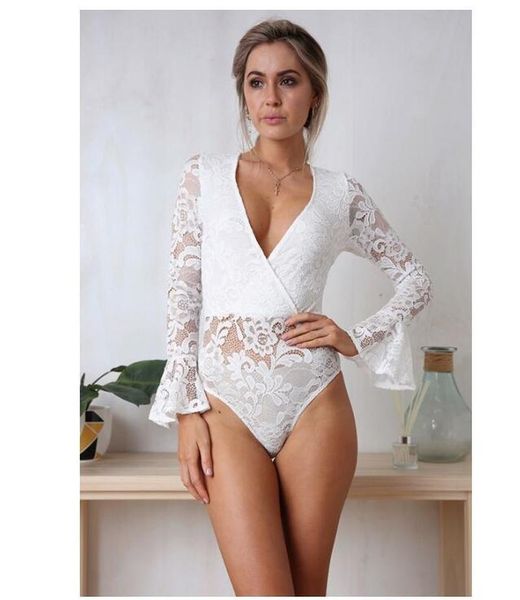 women's jumpsuits & rompers tie dye skinny long sleeve bodysuit women v neck lace autumn winter casual female cl37, Black;white
women's jumpsuits & rompers tie dye skinny long sleeve bodysuit women v neck lace autumn winter casual female cl37, Black;white