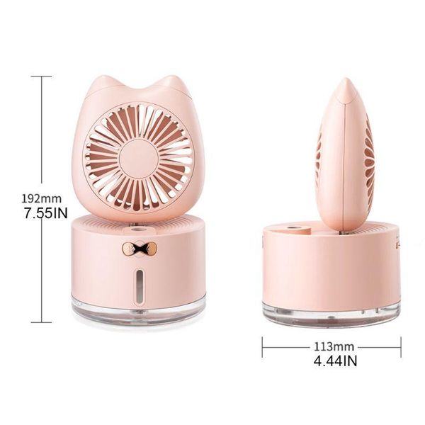 portable mini cute cat humidifier fan colorful led light handheld usb rechargeable deskcooling misting air diffuser cooler
portable mini cute cat humidifier fan colorful led light handheld usb rechargeable deskcooling misting air diffuser cooler