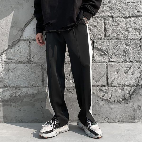 feitiong streetwear cargo pants pantalones hombre men's european and american street fashion solid color pants casual1, Black
feitiong streetwear cargo pants pantalones hombre men's european and american street fashion solid color pants casual1, Black