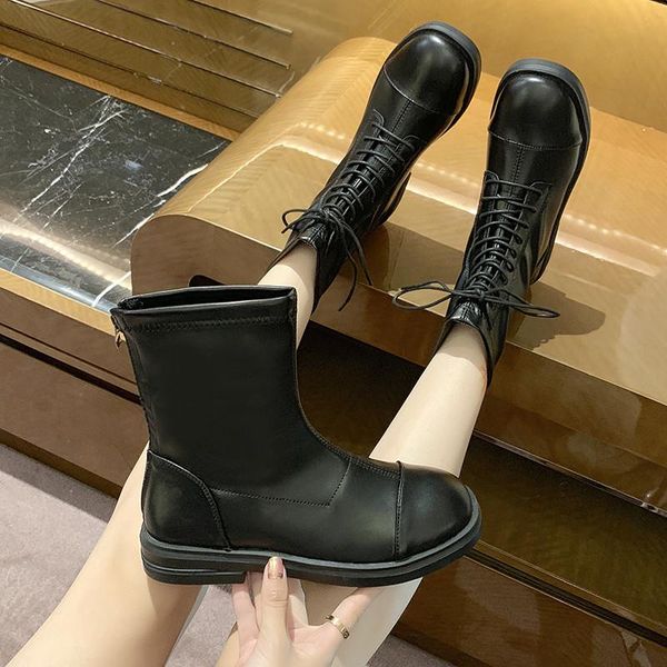 shoes elegant woman boots flat heel ankle booties women boots-women luxury designer winter footwear zipper round toe low 2020, Black
shoes elegant woman boots flat heel ankle booties women boots-women luxury designer winter footwear zipper round toe low 2020, Black