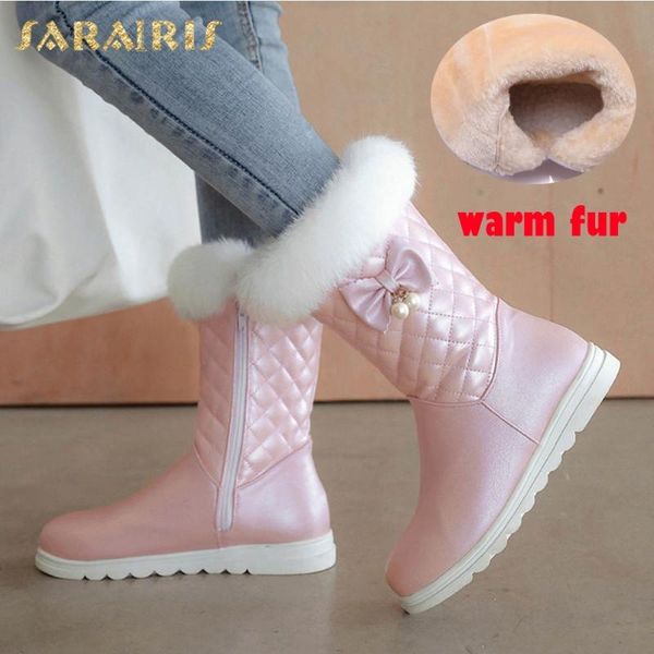 boots sarairis 2021 fashion snow women shoes warm plush sweet bowtie comfy ins platform luxury stylish winter ladies, Black
boots sarairis 2021 fashion snow women shoes warm plush sweet bowtie comfy ins platform luxury stylish winter ladies, Black