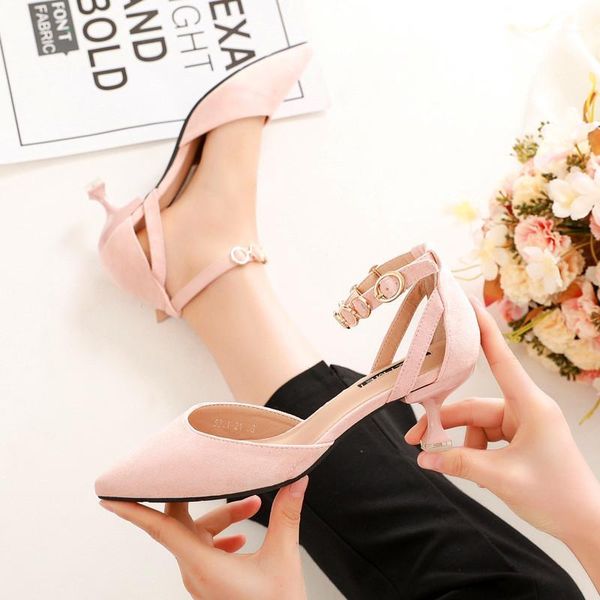 new metal string bead summer women sandals hollow soft flock buckle female sandals pointed toe high heels woman shoes 5/7cm1, Black
new metal string bead summer women sandals hollow soft flock buckle female sandals pointed toe high heels woman shoes 5/7cm1, Black