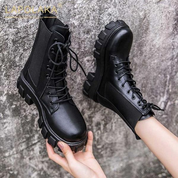 lapolaka brand new 2020 platform fashion boots women shoes lace up comfortable chunky heels lace up dropship ankle boots ladies1, Black
lapolaka brand new 2020 platform fashion boots women shoes lace up comfortable chunky heels lace up dropship ankle boots ladies1, Black