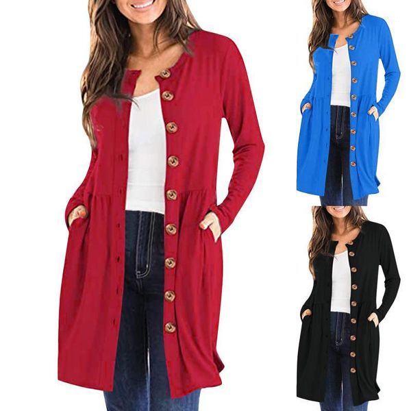 fashion solid woolen coat casual ladies loose open front long jacket buttons coat female winter long sleeve womens outerwear1, Black;brown
fashion solid woolen coat casual ladies loose open front long jacket buttons coat female winter long sleeve womens outerwear1, Black;brown