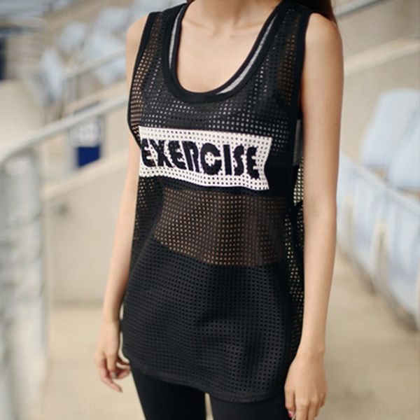 nyzh6 fitness quick-drying breathable wide loose summer style korean sports slimming blouse women' sleeveless running hollow mesh vest, White;black
nyzh6 fitness quick-drying breathable wide loose summer style korean sports slimming blouse women' sleeveless running hollow mesh vest, White;black