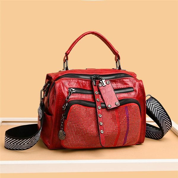 2020 new women shoulder bag multifunctional diamond leather lady travel shopper bag square contrast female wide strap handag sac
2020 new women shoulder bag multifunctional diamond leather lady travel shopper bag square contrast female wide strap handag sac