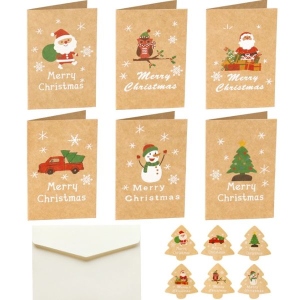 christmas greeting card retro kraft paper merry christmas santa claus blessing cards thanksgiving new year gift card
christmas greeting card retro kraft paper merry christmas santa claus blessing cards thanksgiving new year gift card