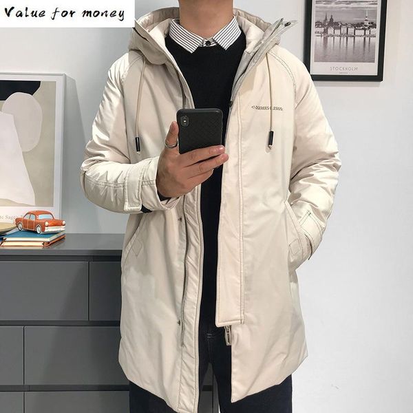 2020 зима новый мужской пуховик мужской средний длинное пальто вниз подкладка одежды зимней одежды корейской версии, Black
2020 зима новый мужской пуховик мужской средний длинное пальто вниз подкладка одежды зимней одежды корейской версии, Black