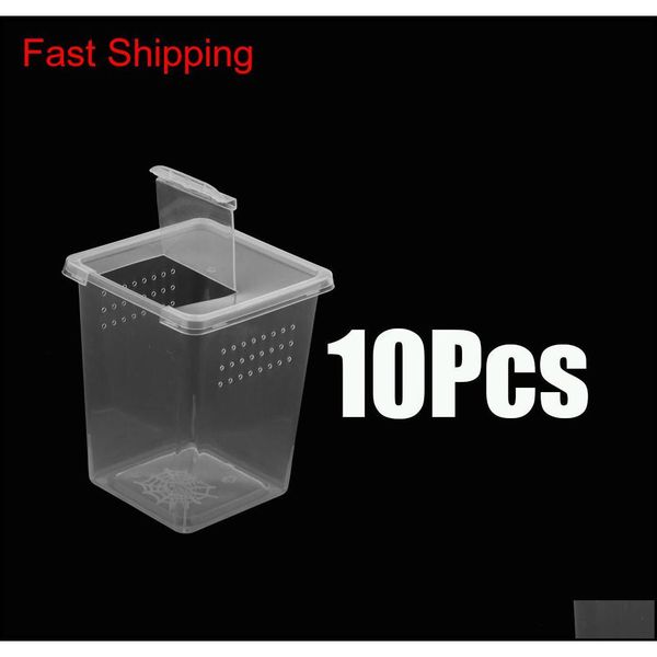 10x clear plastic insect habitat feeding box case cont qyleby sports2010
10x clear plastic insect habitat feeding box case cont qyleby sports2010