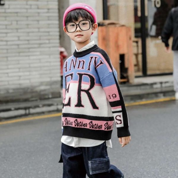 children's wear boys autumn winter korean middle and big boys' cht thickened er sweater 2020 trend versatile leisure, Blue
children's wear boys autumn winter korean middle and big boys' cht thickened er sweater 2020 trend versatile leisure, Blue