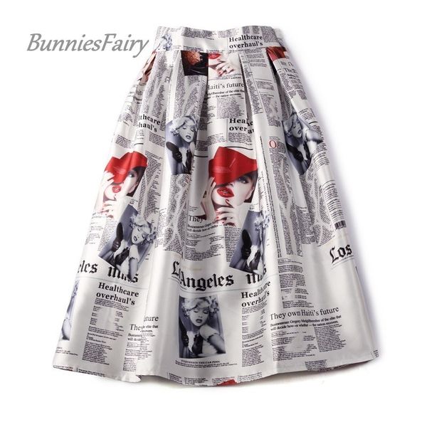 bunniesfairy 2020 spring 50s 60s vintage retro lady newspaper print high waist pleated flare midi skirt saia longa plissada y200704, Black
bunniesfairy 2020 spring 50s 60s vintage retro lady newspaper print high waist pleated flare midi skirt saia longa plissada y200704, Black