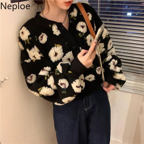 neploe sweet 3d floral jackets for women winter clothes woman ropa mujer loose long sleeve short coat korean fashion outwear1, Black;brown
neploe sweet 3d floral jackets for women winter clothes woman ropa mujer loose long sleeve short coat korean fashion outwear1, Black;brown