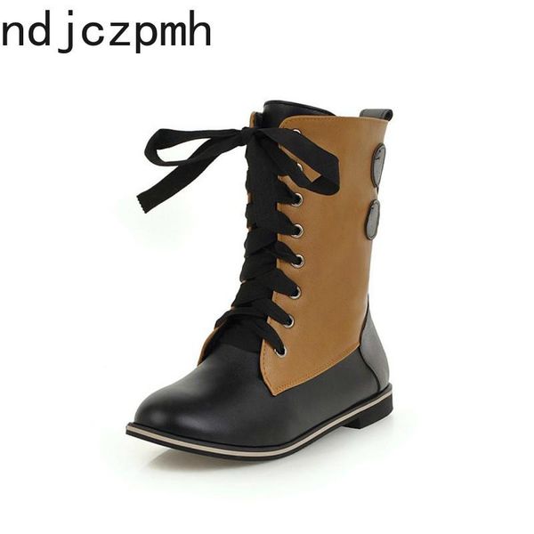boots women autumn and winter fashion round head comfortable lace-up low-heeled mid black plus size 34-46 arrival 2021
boots women autumn and winter fashion round head comfortable lace-up low-heeled mid black plus size 34-46 arrival 2021