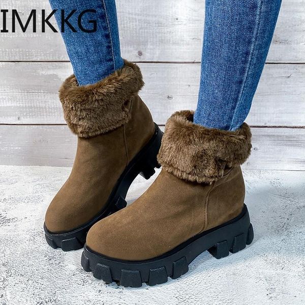 women winter fur warm snow boots ladies warm wool booties ankle boot comfortable shoes casual women platform boots, Black
women winter fur warm snow boots ladies warm wool booties ankle boot comfortable shoes casual women platform boots, Black