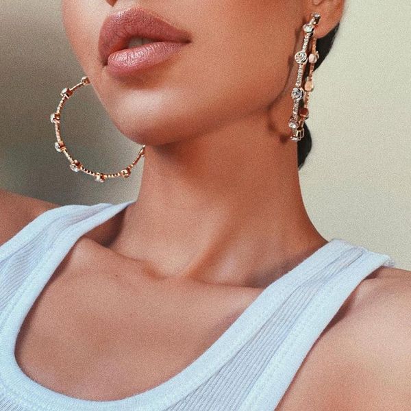 hoop & huggie european women 2.5inch 60mm big cz circle earring geometric sparking bling hoops, Golden;silver
hoop & huggie european women 2.5inch 60mm big cz circle earring geometric sparking bling hoops, Golden;silver